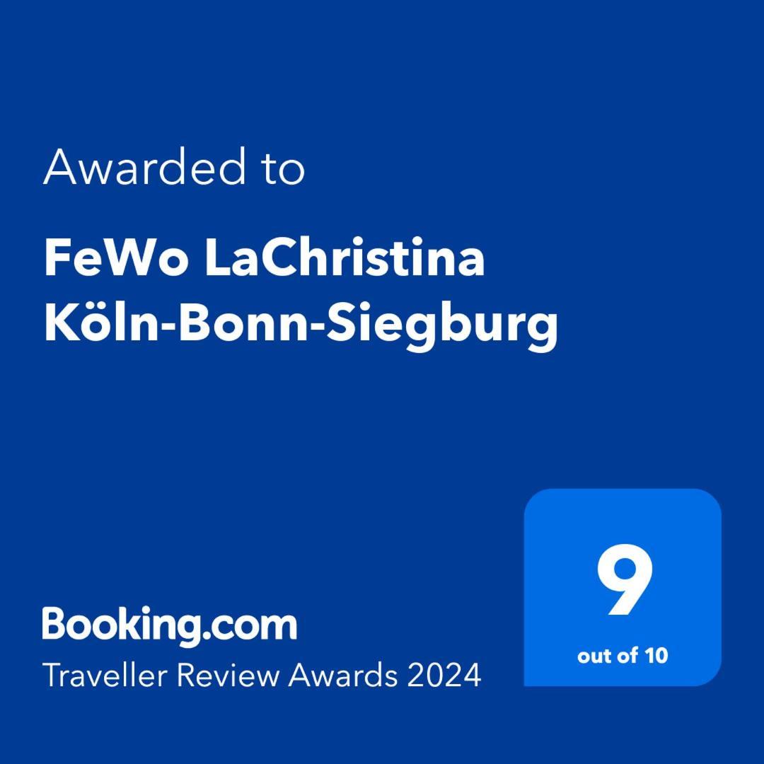 Fewo Lachristina Koeln-Bonn-Siegburg Troisdorf Exteriör bild