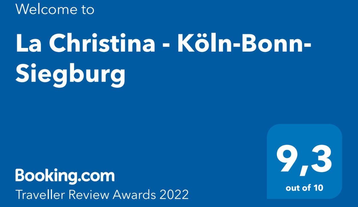 Fewo Lachristina Koeln-Bonn-Siegburg Troisdorf Exteriör bild